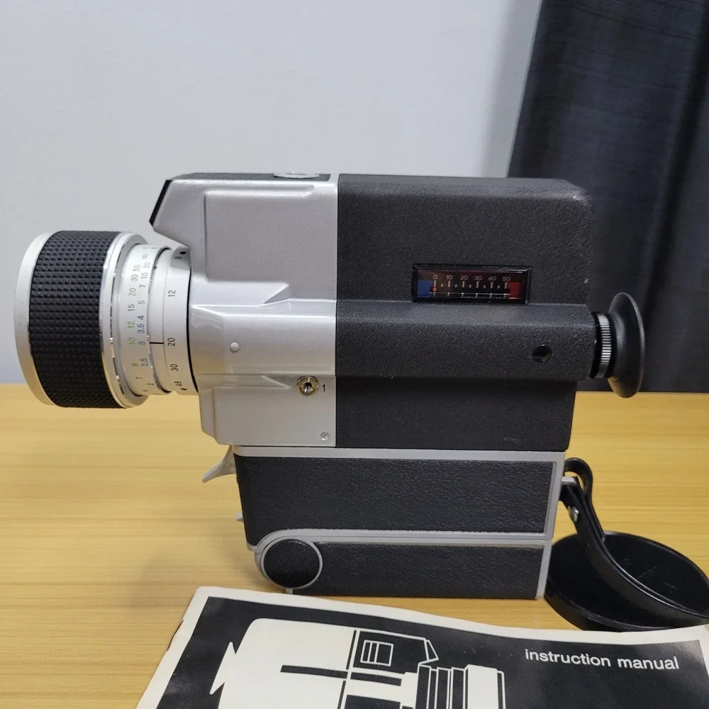 Vintage Sankyo Super 8 Movie Camera 6 to 1 Zoom JC Penney Does not‎ Power On